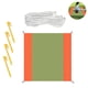 thumbnail image 5 of Rectángulo Impermeable Parasol Tela Oxford Playa Al Aire Libre Refugio Para El Sol Manta De Picnic Ligero Camping Rainfly Refugio Colores Surtidos Advancent HA026603-02, 5 of 7