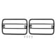 thumbnail image 2 of Protector de lámpara de seal, cubieCubierta Turn Side Signal Light Protect Guards Black Grille Cover Se adapta a Jeep wrangler TJ 1997-2006 LHCER NO, 2 of 5