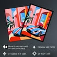thumbnail image 2 of Luxury is a State of Mind Graphic Sports Car Racing Large Wall Art Poster Print Thick Paper 18X24 Inch, 2 of 5