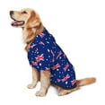 thumbnail image 2 of Dog Hoodie Pet Clothes Australian Flag Sweater Sweatshirts Pullover Coat for Large Medium Dogs Small, 2 of 2