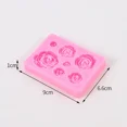 thumbnail image 3 of Moldes de silicona con forma de mini rosas en 3D para hacer tú mismo, hechos a mano, para chocolate, fondant, pasteles, dulces, accesorios y herramientas para hornear, 3 of 5