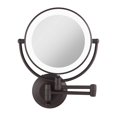 thumbnail image 1 of Zadro 20-Inch 10x Mag Next Generation Cordless Led Lighted Double Sided Round Wall Mirror, 1 of 10