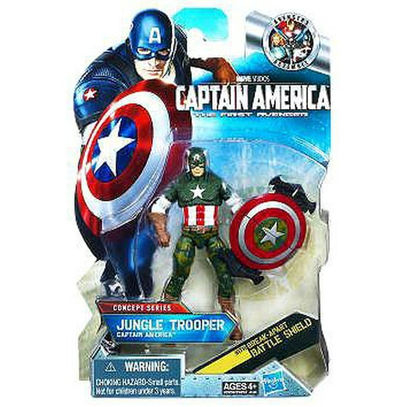 Marvel Comics Marvel Captain America Jungle Act Figure