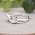 thumbnail image 2 of SS DESIGNS Minimalist Dainty 6mm Infinity Sterling Silver Promise Ring, Women Infinity Ring, Infinity Engagement Ring, Infinity Silver Thumb Ring, 2 of 4