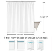Farmhouse Shower Curtain (Brown)