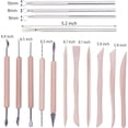 thumbnail image 3 of Polymer Clay Tools,25pcs Pottery Sculpting Tools Set With Plastic Case For Ceramic Modeling Carving Kids Beginners, 3 of 5