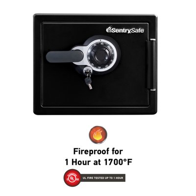 Buy Sentrysafe Sfw082dtb Fire And Water Resistant Safe With Dial Lock 0 82 Cu Ft Online In Taiwan 48860635