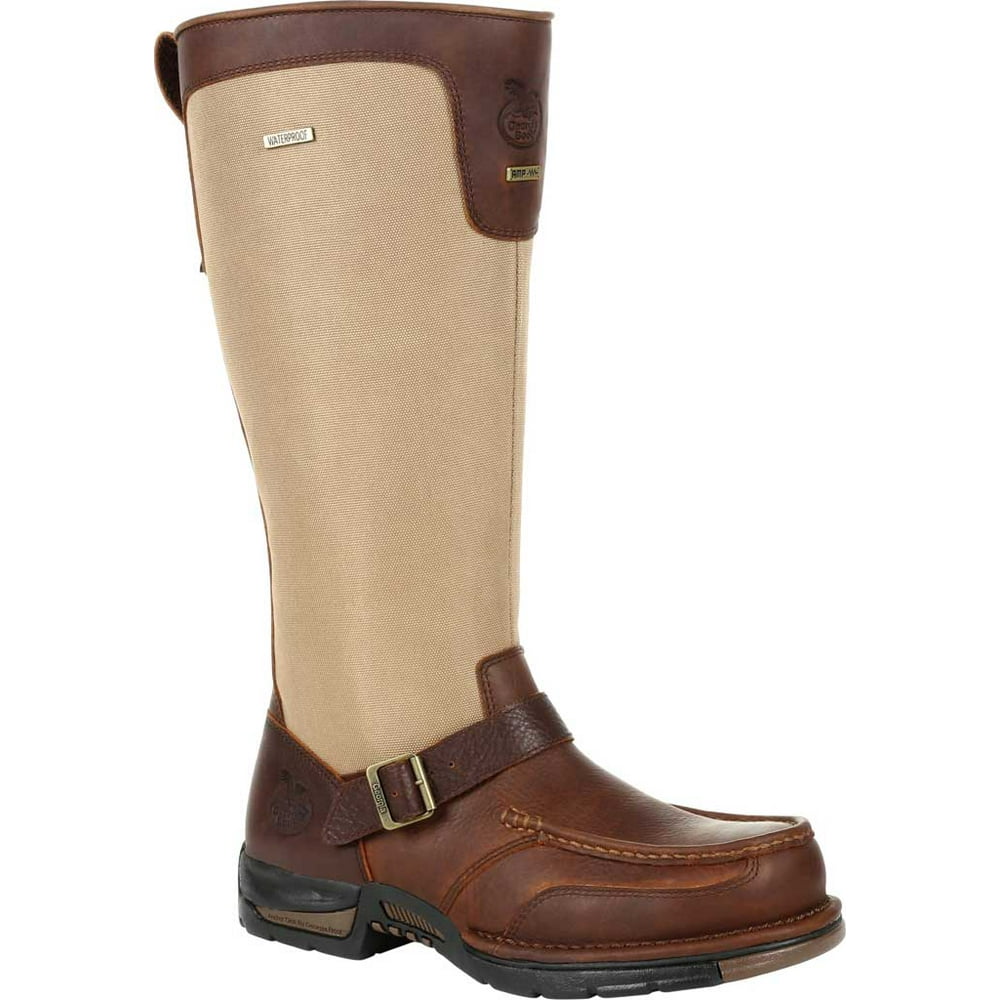 Men's Boot GB00355 Athens Waterproof Snake Boot Brown Leather