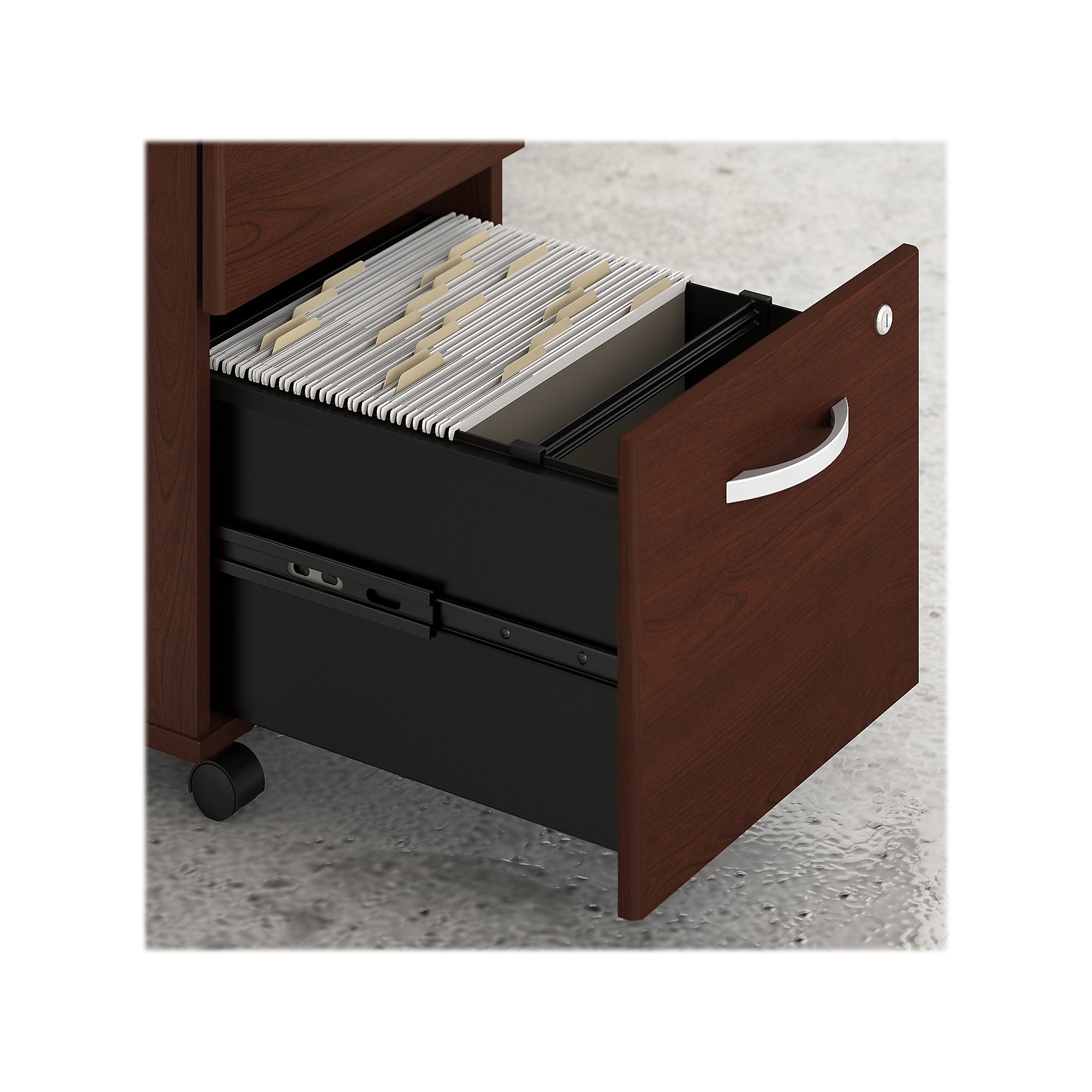 Bush Business Furniture 2 Drawer Vertical File Cabinet Locking Letter Legal Cherry 20 16d Scf116cssu Walmart Com Walmart Com