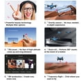 thumbnail image 5 of HNH Mini Drone with Camera, 4K Foldable Drones for Kids, Portable Pocket Quadcopter with Altitude Hold 3D Flips and Headless Mode Easy to Fly, 5 of 14