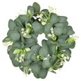 thumbnail image 2 of Corona de eucalipto artificial perfecl para puerta de primavera 30 cm, 2 of 7