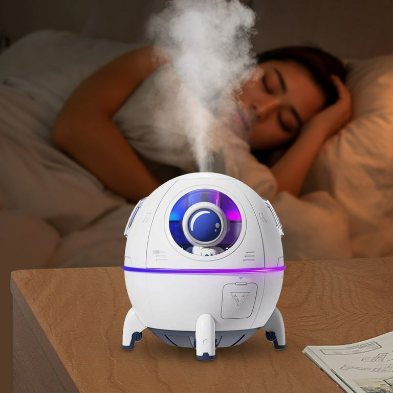 Dropship Astronaut Humidifier For Bedroom Mini Air Humidifier Space Planet  Air Humidifier USB Electric Ultrasonic Cool Water Mist Aroma Diffuser With  LED Light For Home Room Mini Humidifier to Sell Online at
