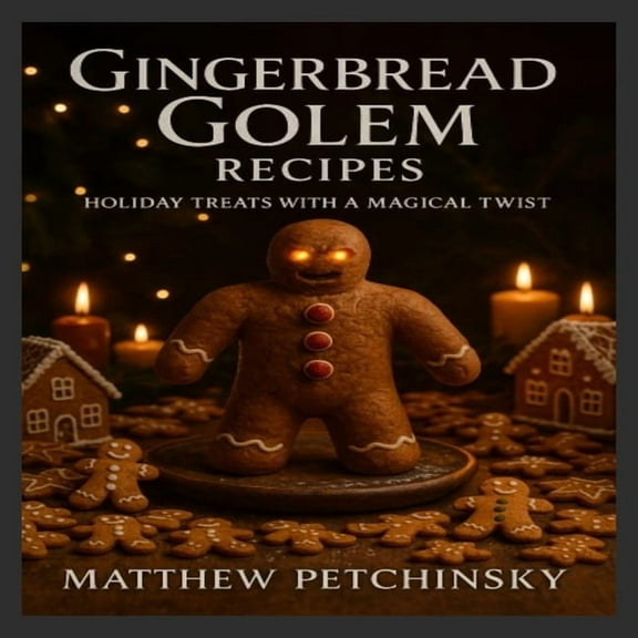 Gingerbread Golem Recipes: Holiday Treats with a Magical Twist, (Paperback)