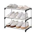 thumbnail image 3 of New Arrivals Stackable Small Shoe Rack, Saving Storage and Organization (4-Tier), 3 of 9
