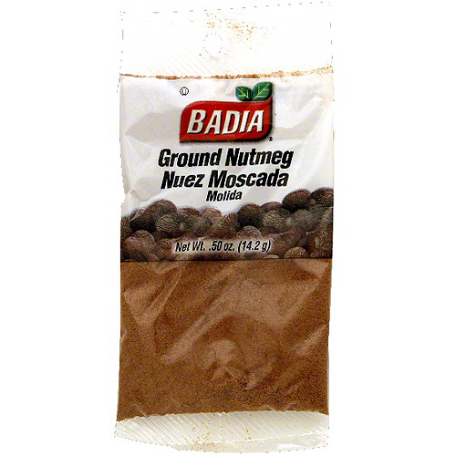 Badia Ground Nutmeg, 0.5 oz (Pack of 12) by Generic