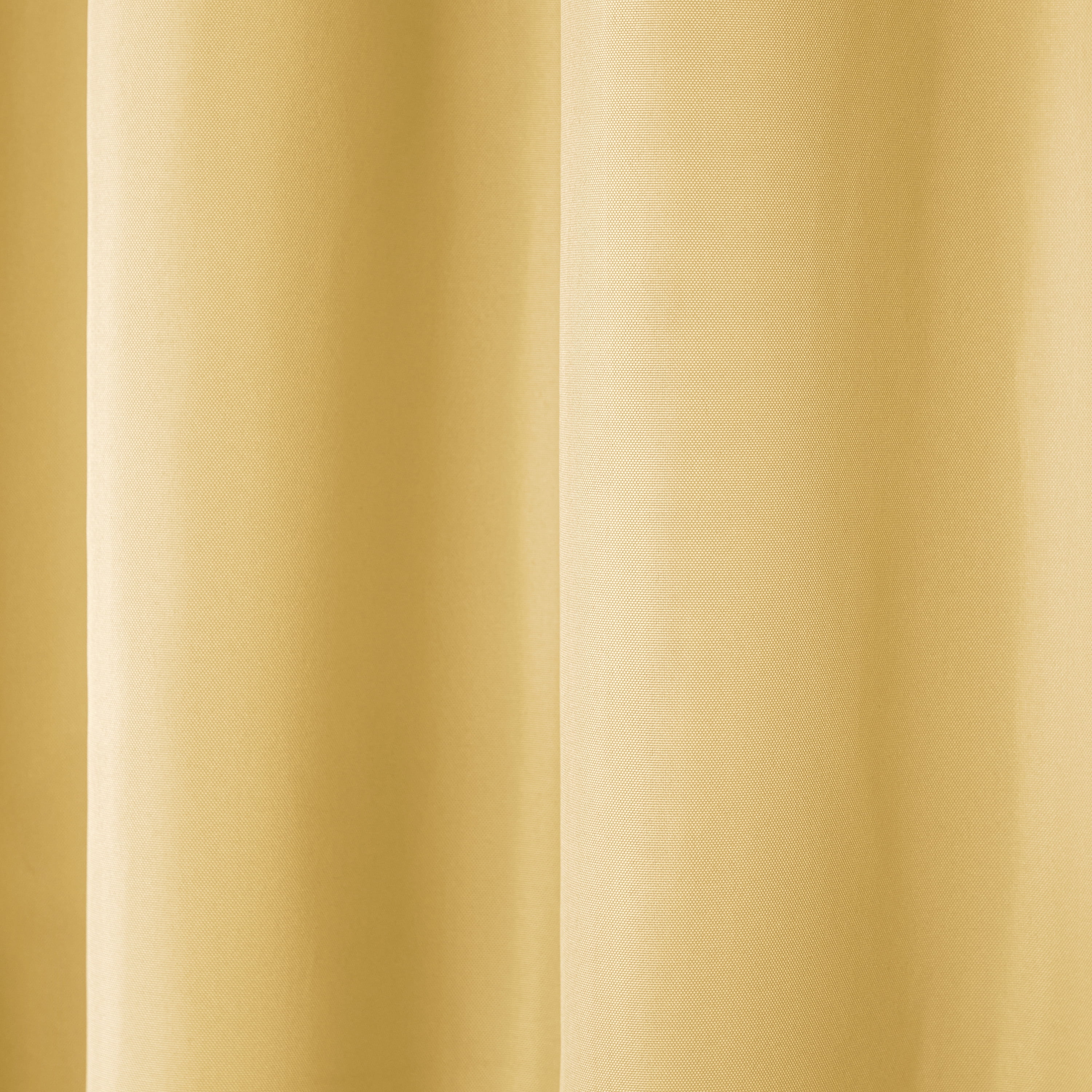 TOWN & COUNTRY BASICS Cabana Solid Heavyweight Indoor Outdoor Curtains, Light Filtering Opacity with Grommet Top, Water Repellent, 2-Pack Set, 54"x63", Sundress