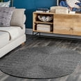 thumbnail image 5 of nuLOOM Wynn Braided Indoor/Outdoor Charcoal 3' x 5' Casual Oval Rug, 5 of 5