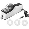 thumbnail image 1 of 3 Blades Professional Knife Sharpener - Kitchen Blade Sharpener with Protective Cover, Professional Knife Sharpener | Quick Sharpening & Polishing Knife Sharpeners for Straight Edge, Serrated Knives, 1 of 9
