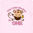 thumbnail image 4 of Inktastic Little Monkey Girl 1st Birthday Girls Baby T-Shirt, 4 of 5