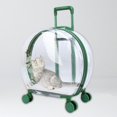 thumbnail image 4 of Maleta con ruedas para mascotas Colco Caja de burbujas perros cápsu ligera con rueda silenciosa, 4 of 8