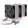 thumbnail image 2 of 1 PC Thermoelectric Cooler Semiconductor Refrigeration Peltier Cooler Air Cooling Radiator Water Chiller Cooling System Device, 2 of 8