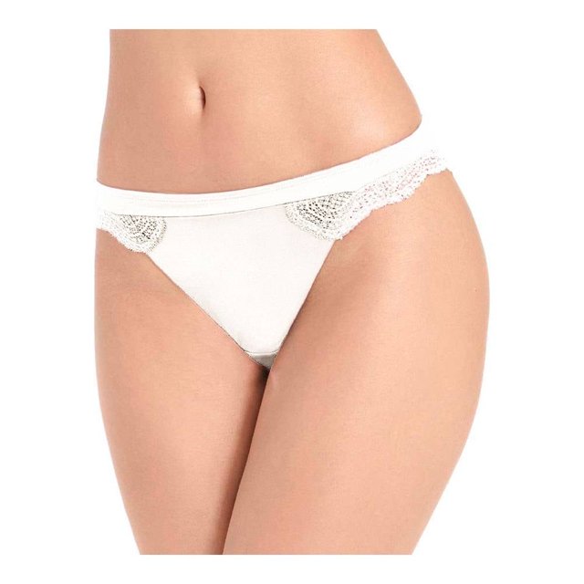 Bikini Vassarette para Mujer, Beige Liso Talla G