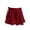 Burgundy, variant on CHICTRY Kids Girls Basic Pull On Ballet Dance Skirt Circular Chiffon Wrap Over Skirt