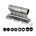thumbnail image 3 of S SERENABLE Block Fork Mount Bike Rack with Screws Quick Release Bike Holder Titanium, 3 of 9