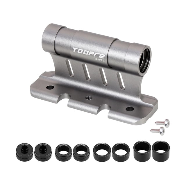 ZLight Bikes Block Fork Mount Car Roof Holder Bike Rack Support Stand for Cross Bar Titanium Titanium 11x3.8x5.8cm