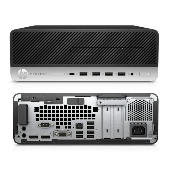 Restored HP EliteDesk 600 G4 SFF Desktop i5-8500 8 GB 256 GB SSD Windows 10 Pro (Refurbished)