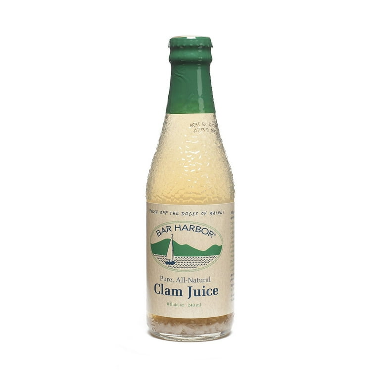 Bar Harbor Clam Juice 8 oz Bottle - 12ct Case