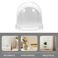 thumbnail image 3 of Miangastore Snow Globe Ornament with Transparent Color for Home 1Pcs 3.5*3.5*3.3in, 3 of 8