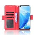 thumbnail image 3 of Case for OnePlus Nord N200 5G Cover Adjustable Detachable Card Holder Magnetic closure Leather Wallet Case - Red, 3 of 5