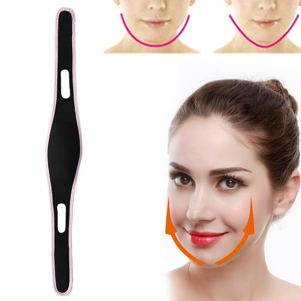 WALFRONT Face-Lift Mask Massage Shaper Face Slimming Chin Neck Lift Up  Bandage Correction Belt, Face-Lift Bandage, Chin Lift Belt 