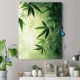 thumbnail image 4 of Qisvanset Framed Canvas Wall Art 12x16 Inch Elegant Bamboo Asian Zen Living Bedroom Art, 4 of 5