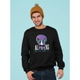 thumbnail image 2 of Aliens Exist Quote Sweatshirt Men -GoatDeals Designs, Male XX-Large, 2 of 4