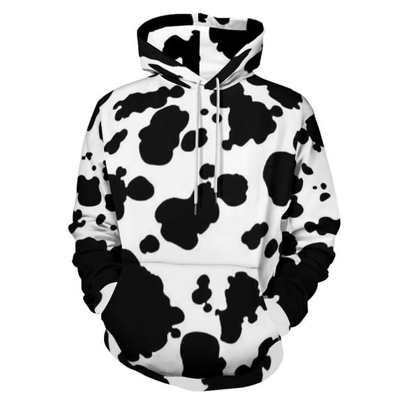 Animal Printing Cow 3d Sweatshirts Hoodie Fashion Casual Personality Men's Women Street Hoodie Pullovers Long Sleeve Comfortable Top