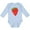 AE-Light Blue, variant on Inktastic Strawberry Kawaii Boys or Girls Long Sleeve Baby Bodysuit