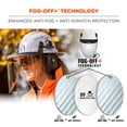 thumbnail image 4 of Ergodyne B3131868 8998 Face Shield Replacement for Full Brim HH, Clear, 4 of 6
