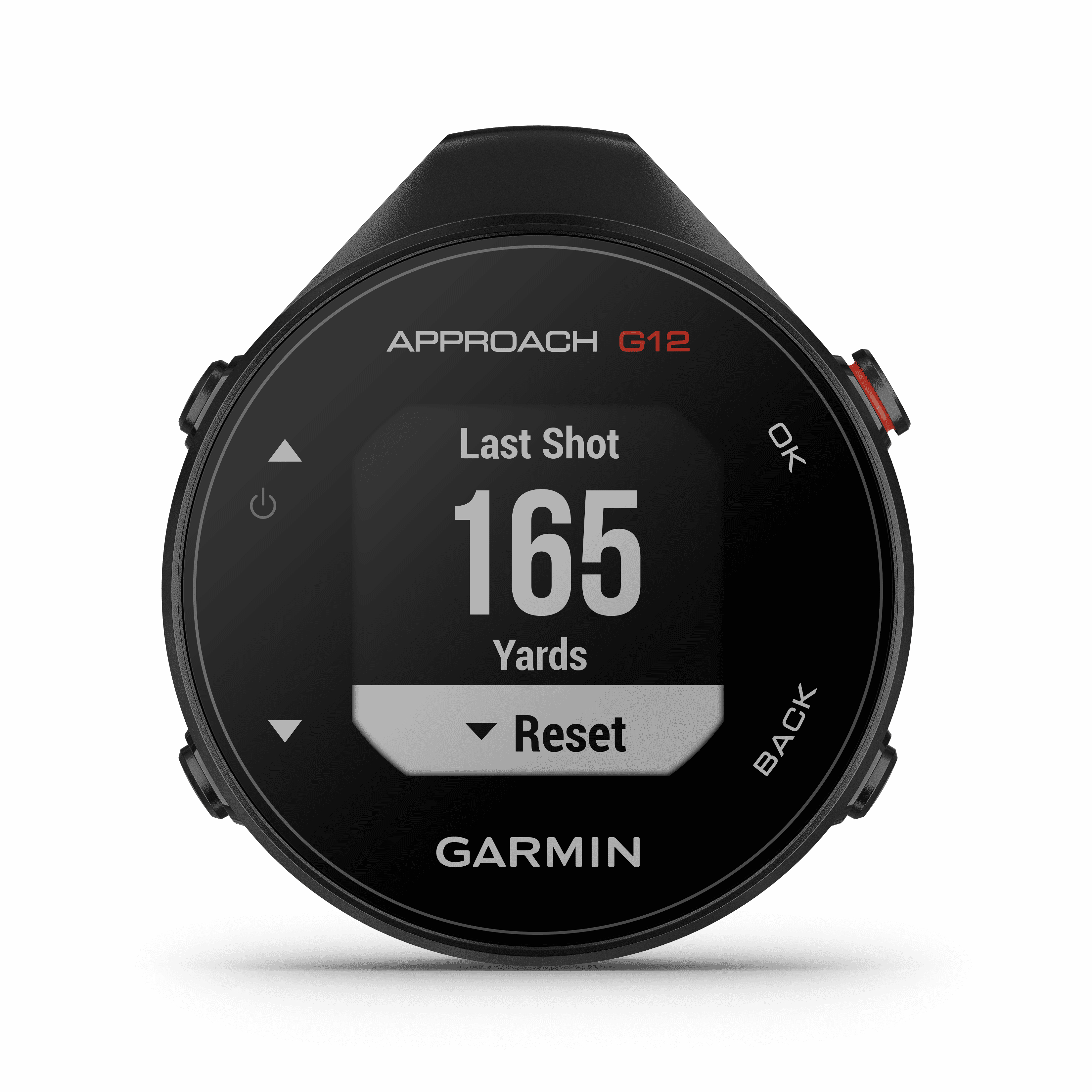 Garmin Approach G12, Clip-on Golf GPS Rangefinder, 42k+ Preloaded Courses