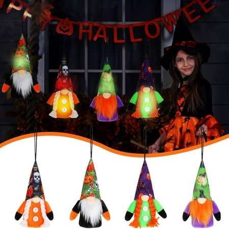 

Hot Sale Halloween 4PCS Doll Pendant Decoration Ornaments Rabbit Plush Doll Pendant