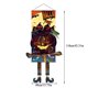 thumbnail image 3 of Decoraciones para fiesta de Halloween, bandera colgante de patas largas, 2 piezas de tela de fondo y colgador de puerta, letrero colgante de Halloween, decoración, 3 of 5