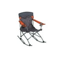 thumbnail image 4 of Chaise berçante Ozark Trail, noir et rouge, avec porte-gobelets, 4 of 6