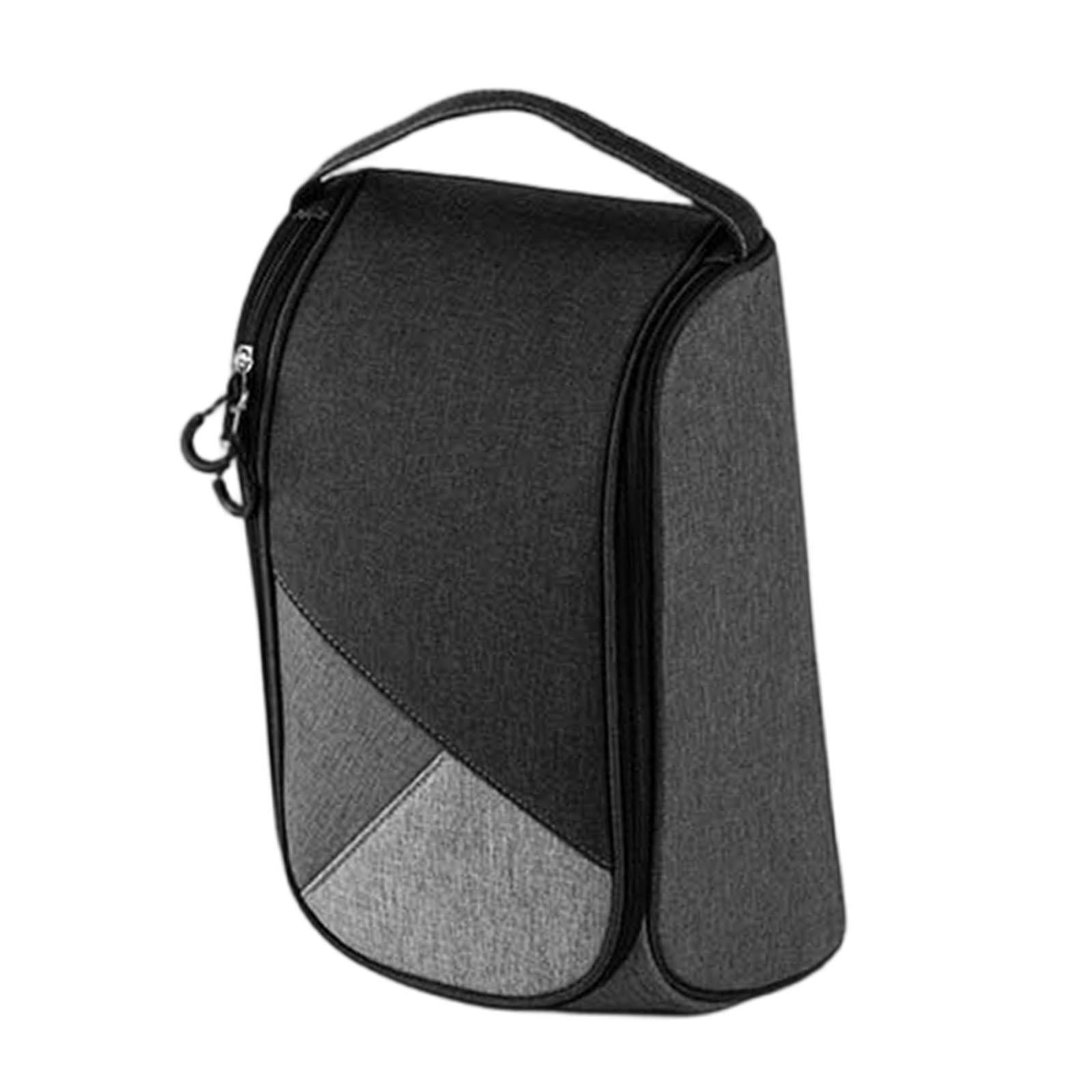 harayaa Golf Shoe Bag Breathable Sports Shoe Carrier Bag for Men Women Travel Hiking Gym black