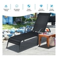 thumbnail image 3 of Patio Chaise Lounge Chair Folding Adjustable Outdoor Recliner - 350lbs Capacity, 3 of 9