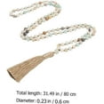 thumbnail image 3 of 1 Piece Pearl Necklace For Women Necklace Beads Pendant Necklace Chain Beads Necklace Beads Choker Necklace Hanging Necklace Polyester, 3 of 5