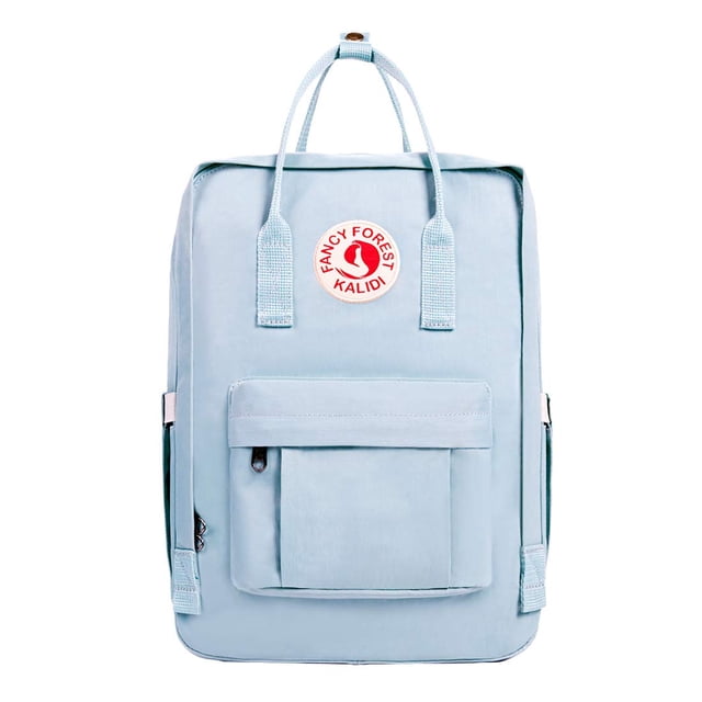 Mochila casual KALIDI para portátil de 15 pulgadas para acampar, azul