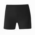 thumbnail image 3 of mgoYE Girls Athletic Shorts Kids High Waisted Yoga Dance Biker Shorts Comfy Gymnastics Shorts(Black,5-6 Years), 3 of 5