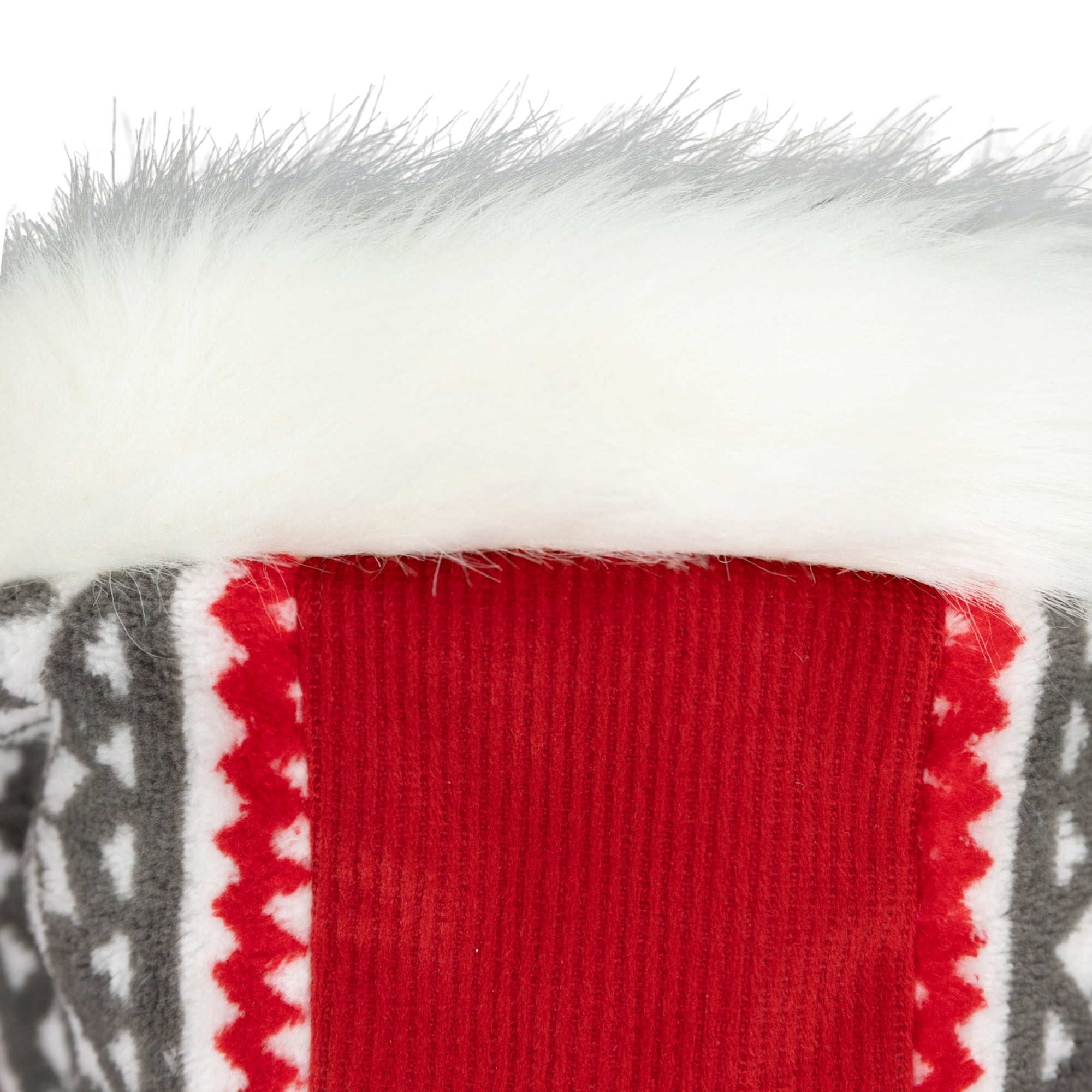 Vibrant Life Winter Coat for Cats & Dogs, Snowflake, Red and White, Small