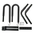 thumbnail image 1 of Zootealy Aluminum Motorcycle Surfboard Rack in Black for Wave Riding Adventure, 1 of 7